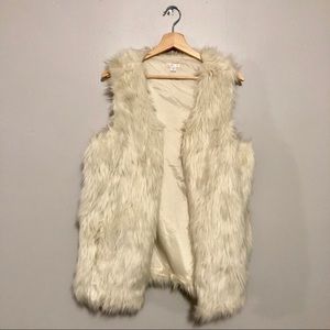 Faux Fur Long Vest